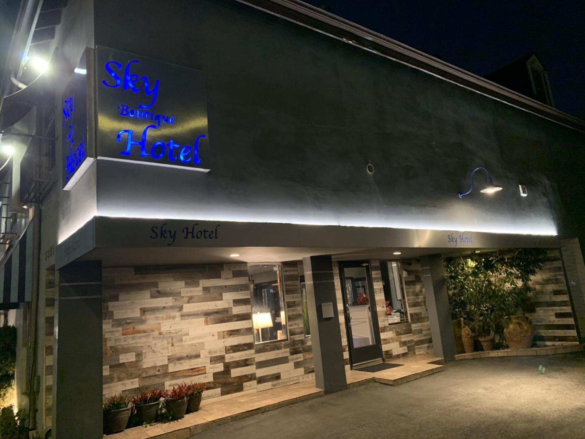 L.A. Sky Boutique Hotel Los Angeles Exterior foto
